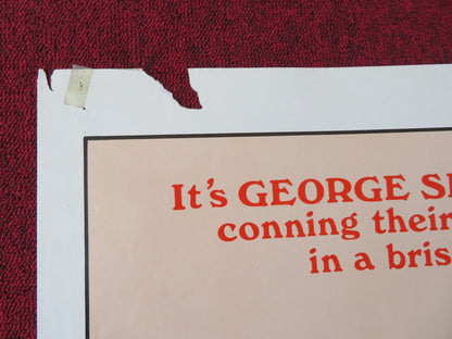 THE DUCHESS AND THE DIRTWATER FOX - STYLE D FOLDED US ONE SHEET POSTER SEGAL 1976 Rendezvous Cinema Movie posters