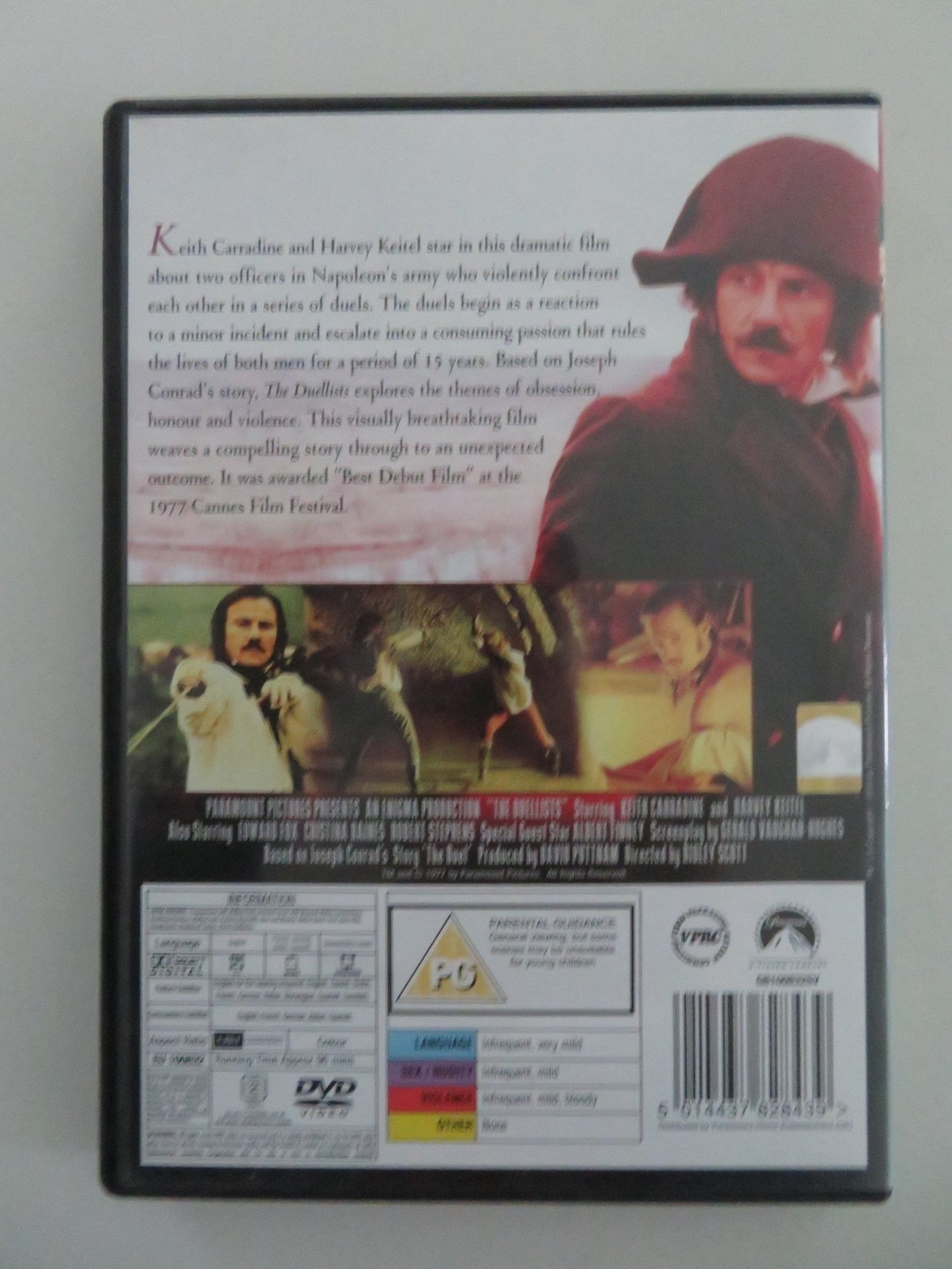 THE DUELLISTS - WIDESCREEN COLLECTION (DVD) HARVEY KEITEL 1977 REGION 2 Movie posters