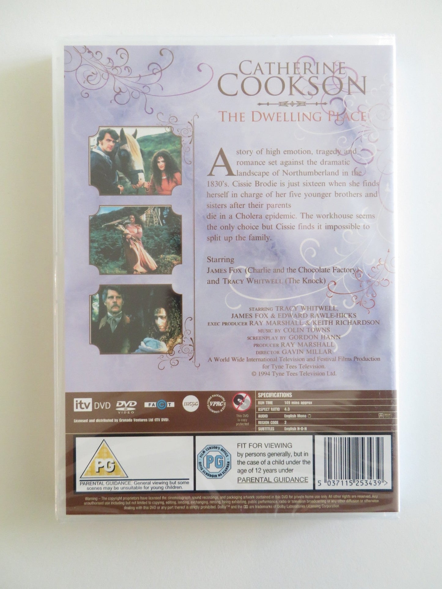 THE DWELLING PLACE (DVD) CATHERINE COOKSON JAMES FOX TRACY WHITWEL 1994 REGION 2 Rendezvous Cinema Movie posters