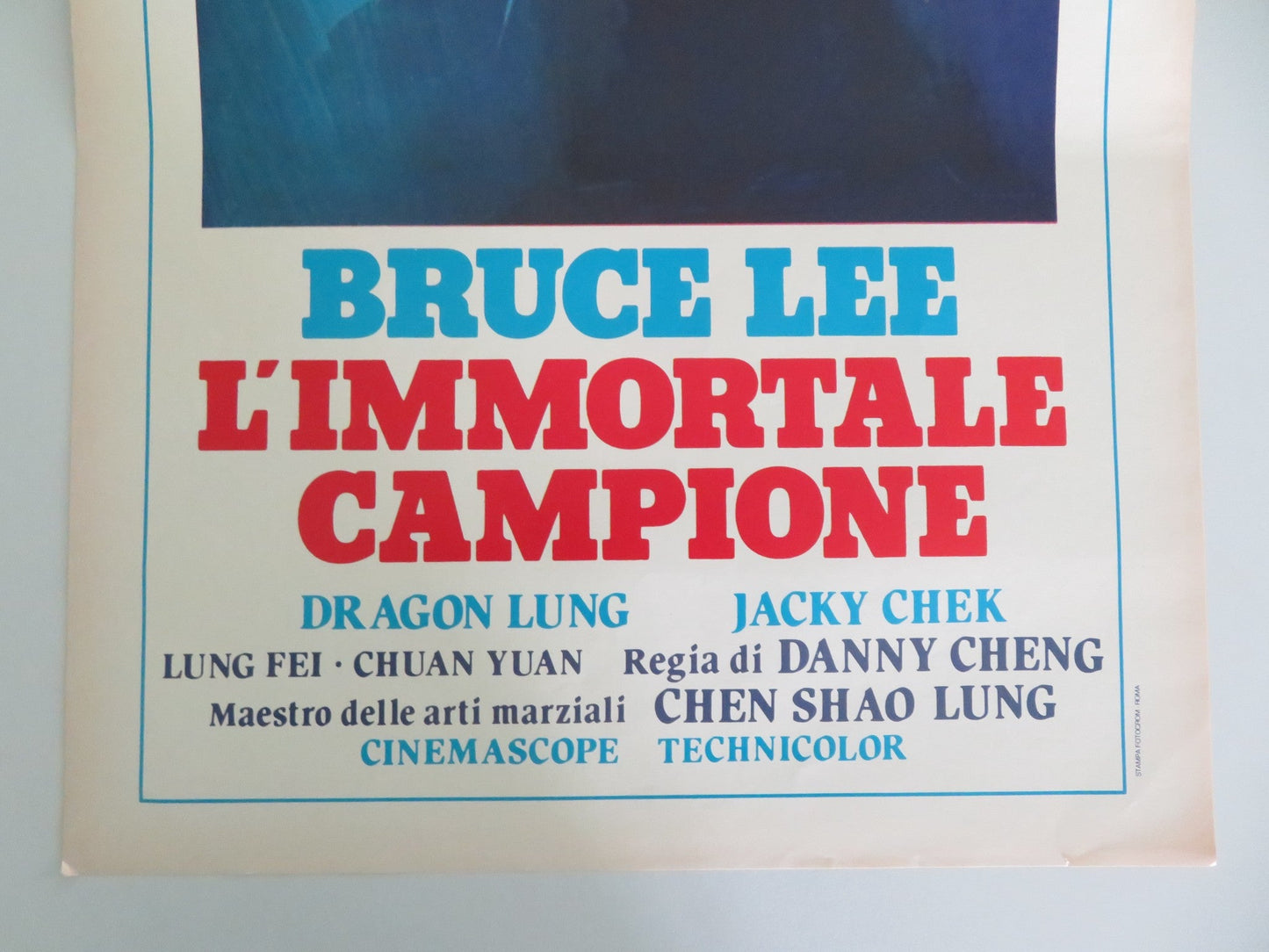 THE DYNAMITE TRIO ITALIAN LOCANDINA POSTER FEI LUNG YUAN CHUAN 1981 Movie posters