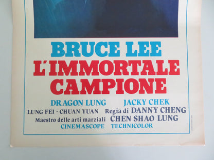 THE DYNAMITE TRIO ITALIAN LOCANDINA POSTER FEI LUNG YUAN CHUAN 1981 Movie posters
