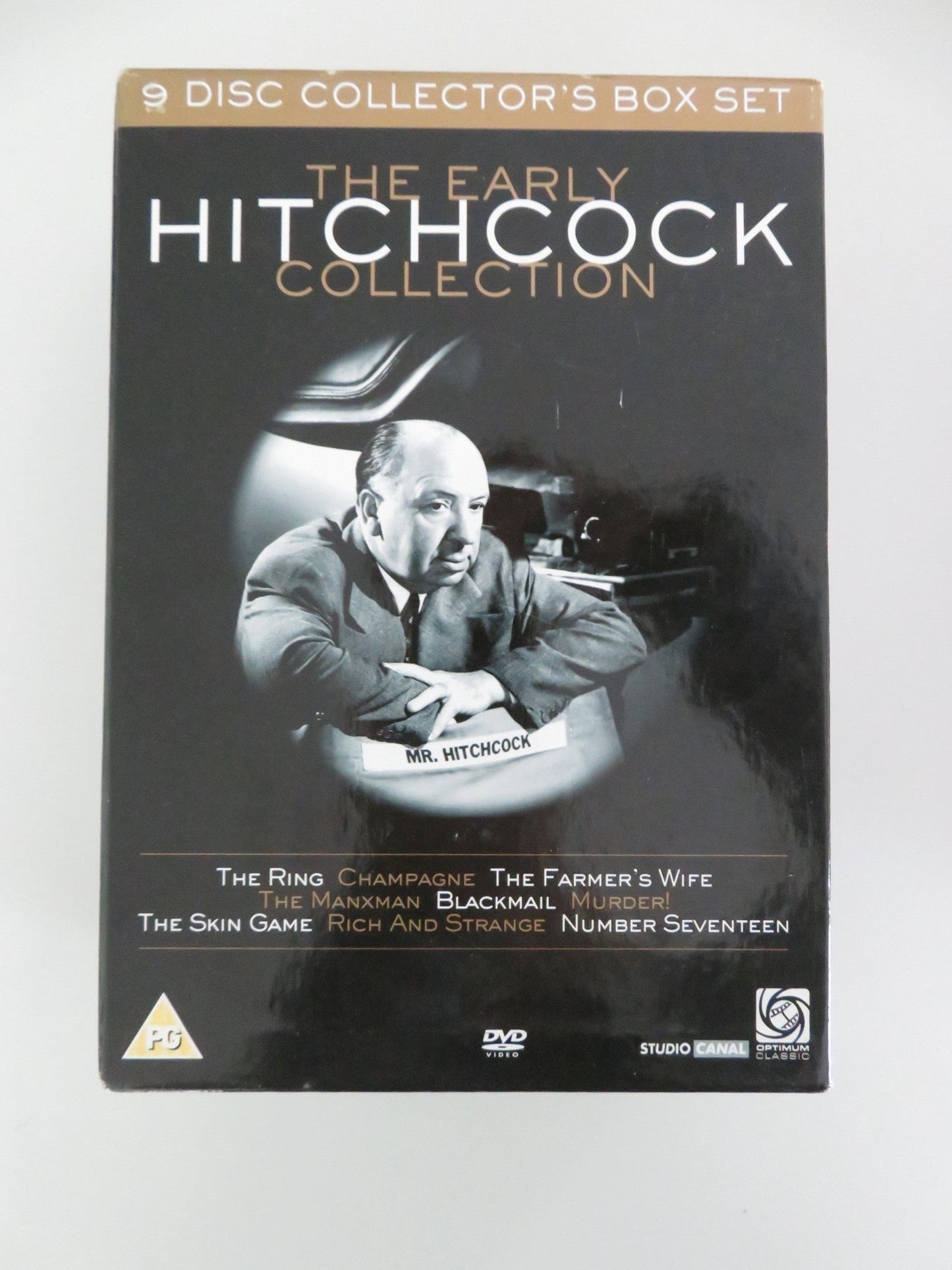 The Early Hitchcock Collection - 9 Disc Collection (DVD BoxSet) 2007 Region 2 Movie posters