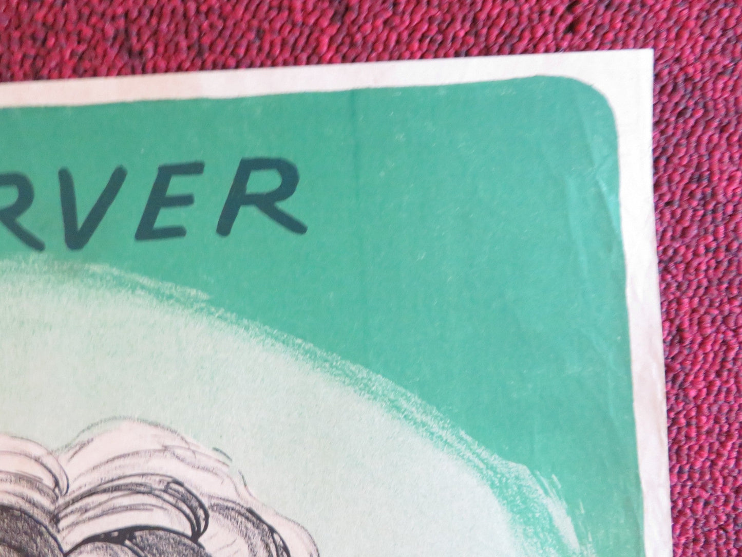 THE ENCHANTED FOREST / NAVAJO KID COMBO DANISH POSTER ROLLED EDMUND LOWE 1949 Rendezvous Cinema Movie posters