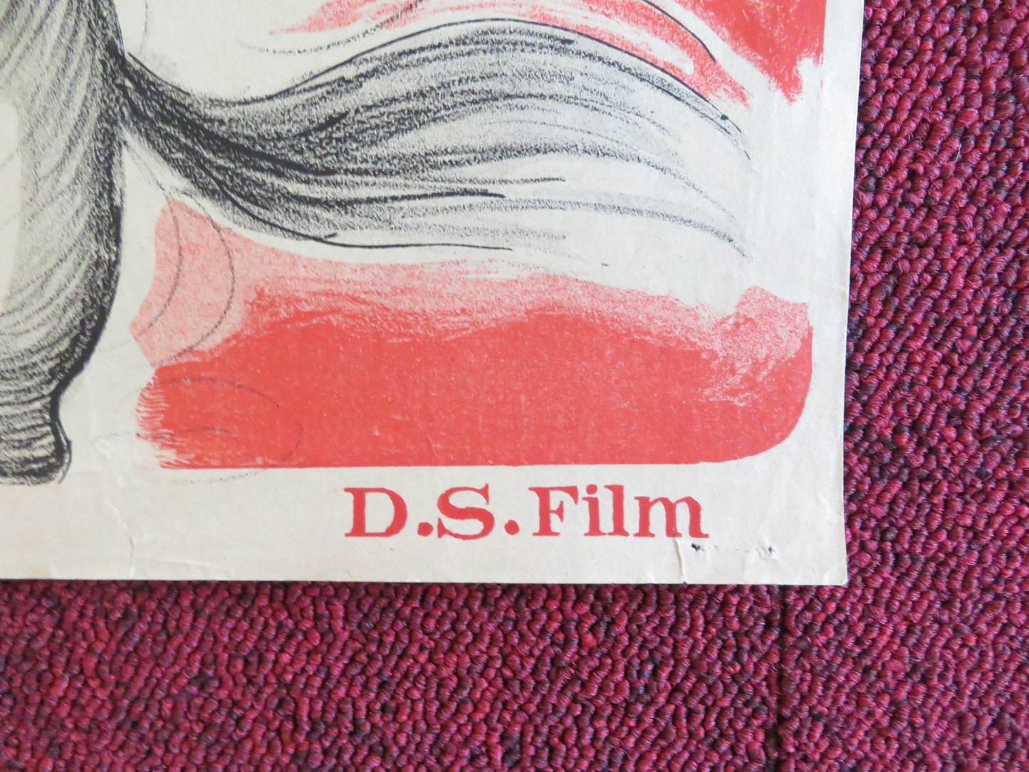 THE ENCHANTED FOREST / NAVAJO KID COMBO DANISH POSTER ROLLED EDMUND LOWE 1949 Rendezvous Cinema Movie posters