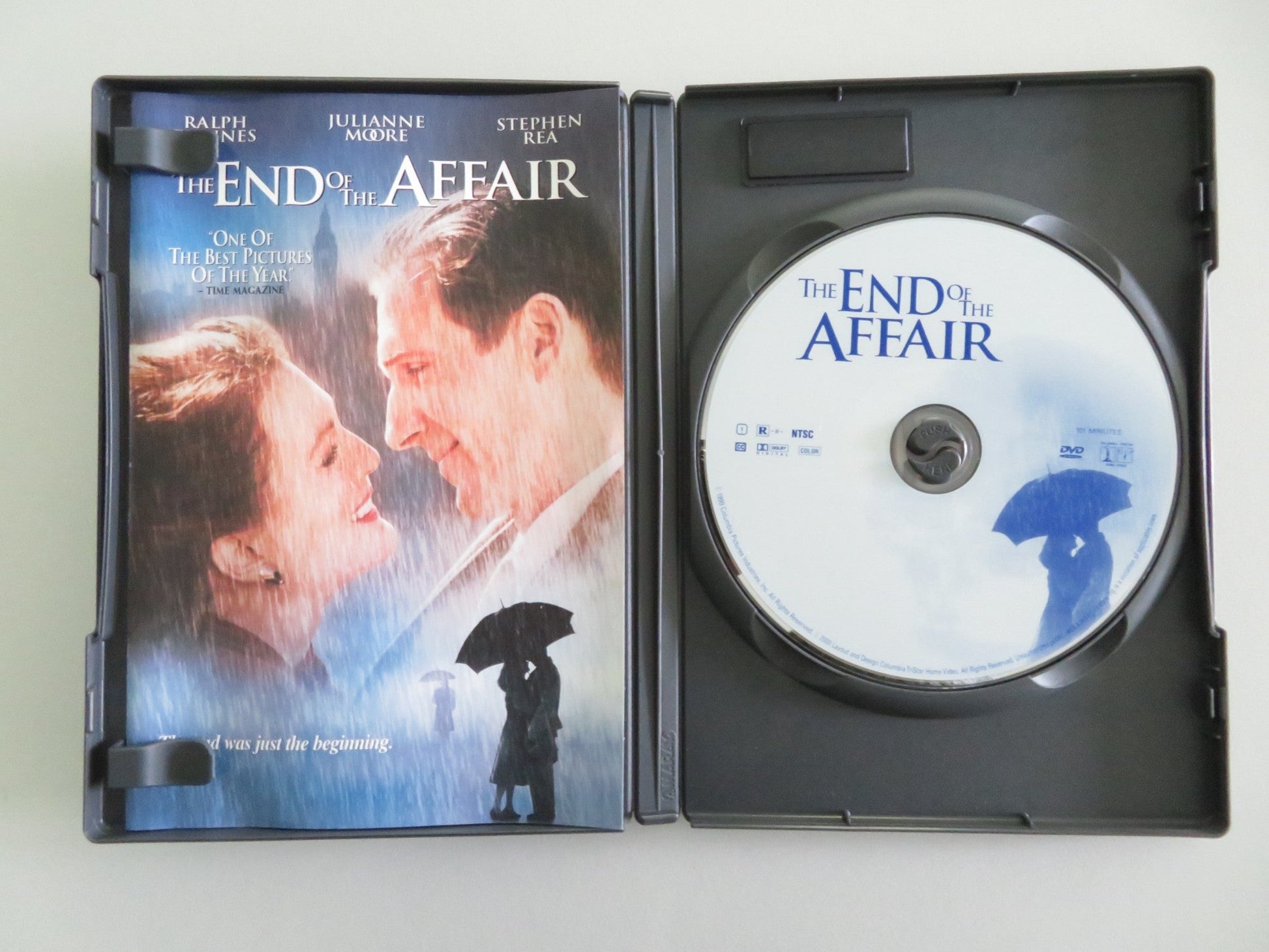 The End of the Affair (DVD) Ralph Fiennes Julianne Moore 1999 Region 1 Movie posters
