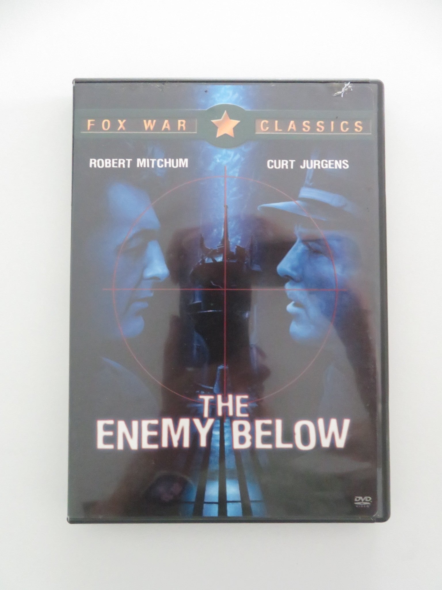 THE ENEMY BELOW (DVD) ROBERT MITCHUM CURT JURGENS 1957 REGION 1 Movie posters