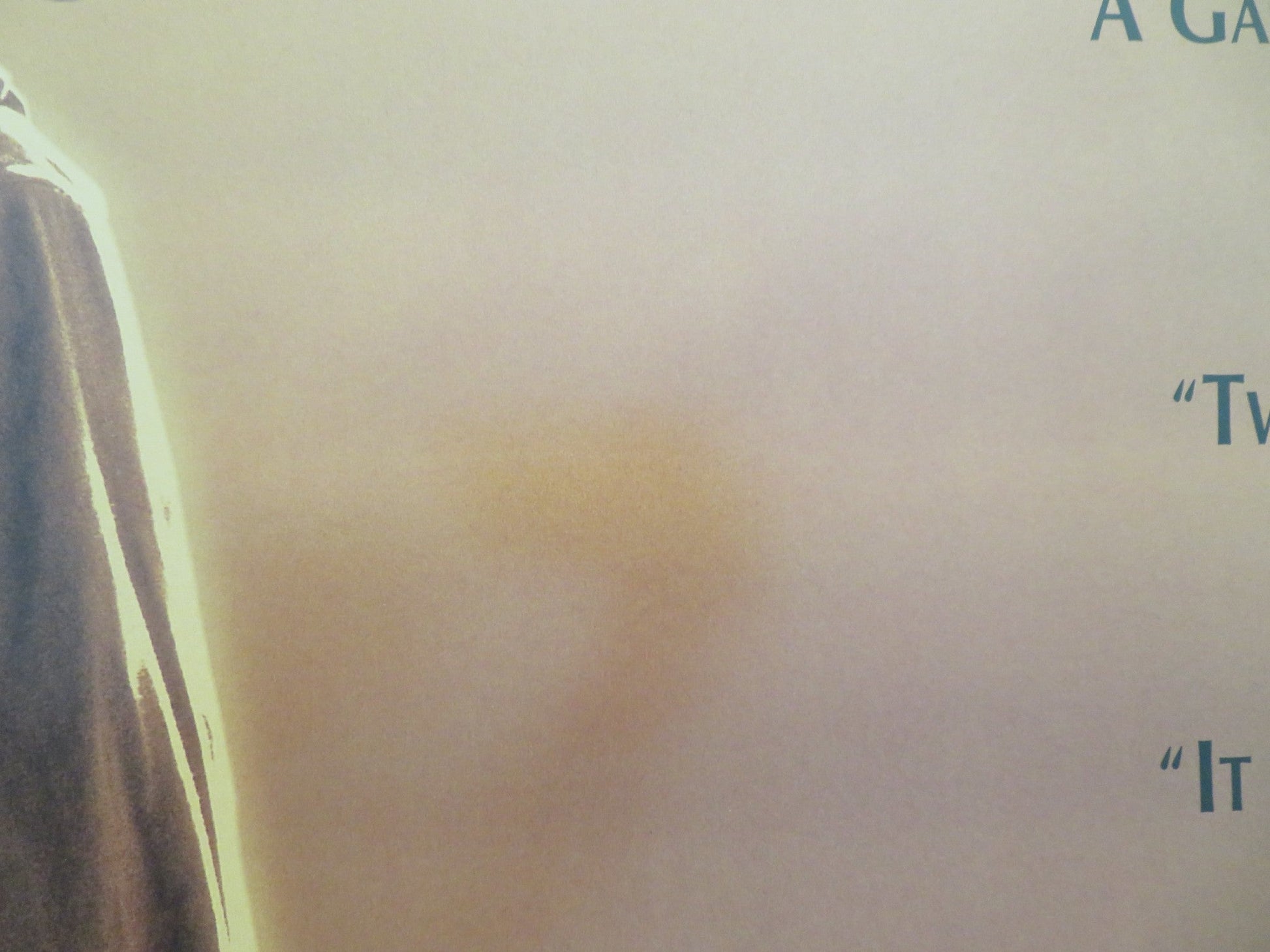 THE ENGLISH PATIENT - B US ONE SHEET ROLLED POSTER RALPH FIENNES J. BINOCH 1996 Movie posters