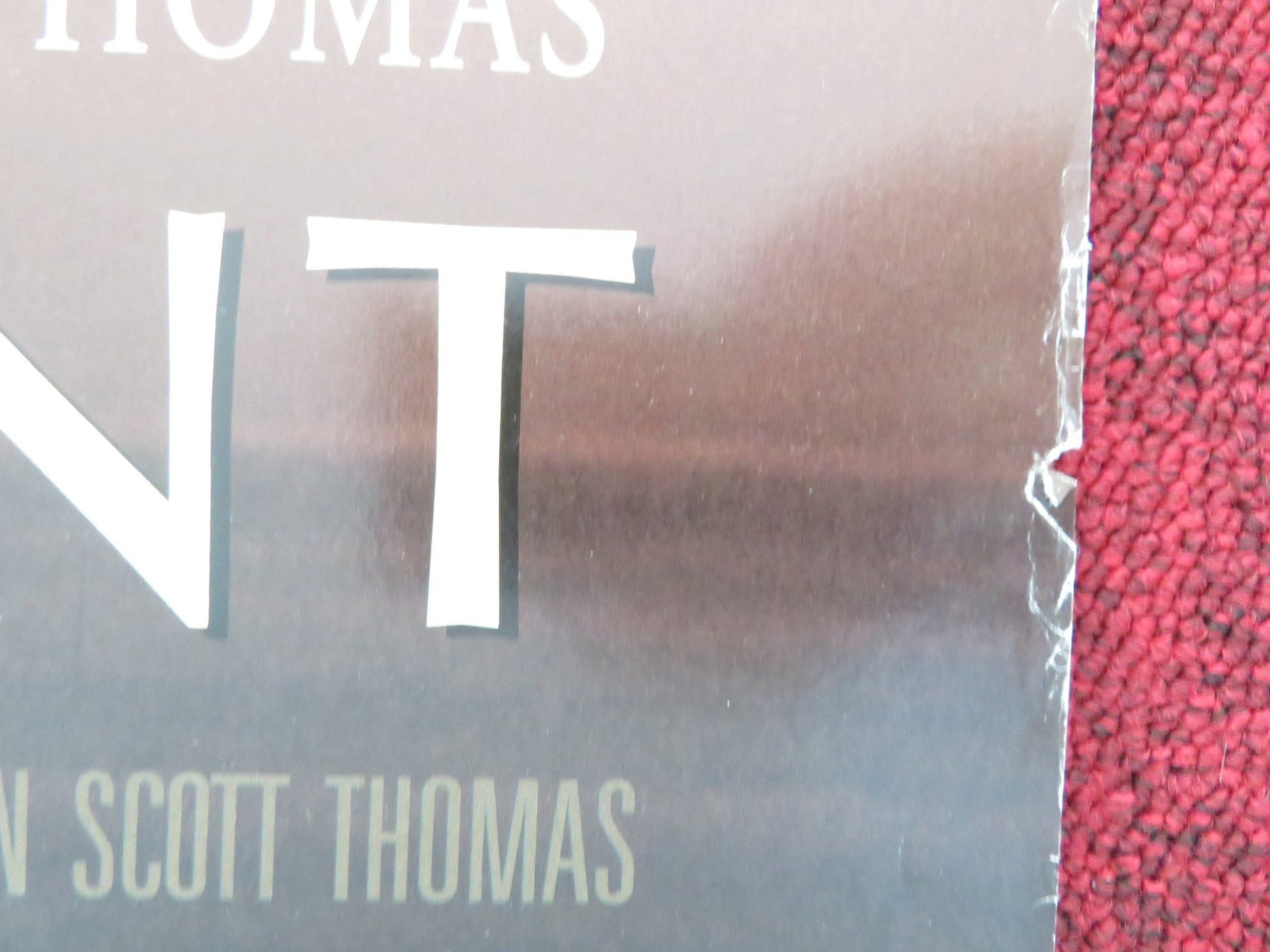 THE ENGLISH PATIENT US ONE SHEET ROLLED POSTER RALPH FIENNES BINOCHE 1996 Movie posters