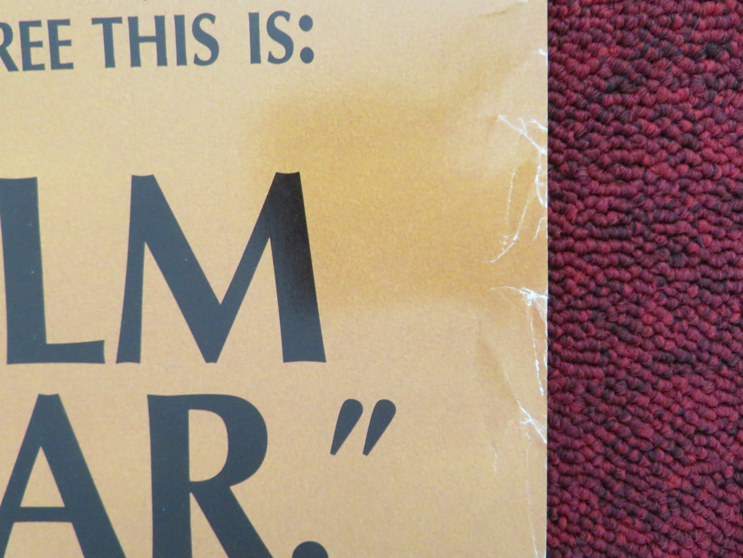 THE ENGLISH PATIENT US ONE SHEET ROLLED POSTER RALPH FIENNES BINOCHE 1996 Movie posters