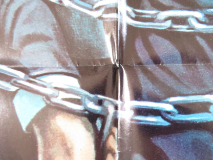 THE ESCAPE ARTIST - B FOLDED US ONE SHEET POSTER GRIFFIN O'NEAL RAUL JULIA 1982 Rendezvous Cinema Movie posters