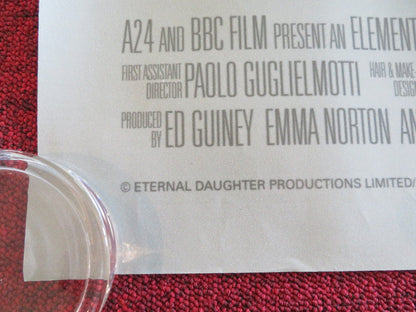 THE ETERNAL DAUGHTER UK QUAD ROLLED POSTER TILDA SWINTON AUGUST JOSHI 2022 Rendezvous Cinema Movie posters