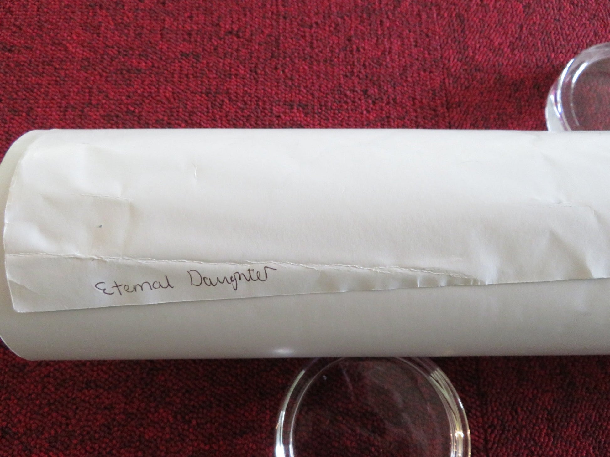 THE ETERNAL DAUGHTER UK QUAD ROLLED POSTER TILDA SWINTON AUGUST JOSHI 2022 Rendezvous Cinema Movie posters