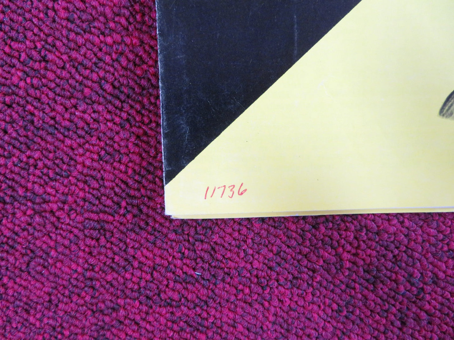 THE EVIL EYE UNCUT PRESS BOOK FOLDED JOHN SAXON LETICIA ROMAN 1964 Rendezvous Cinema Movie posters