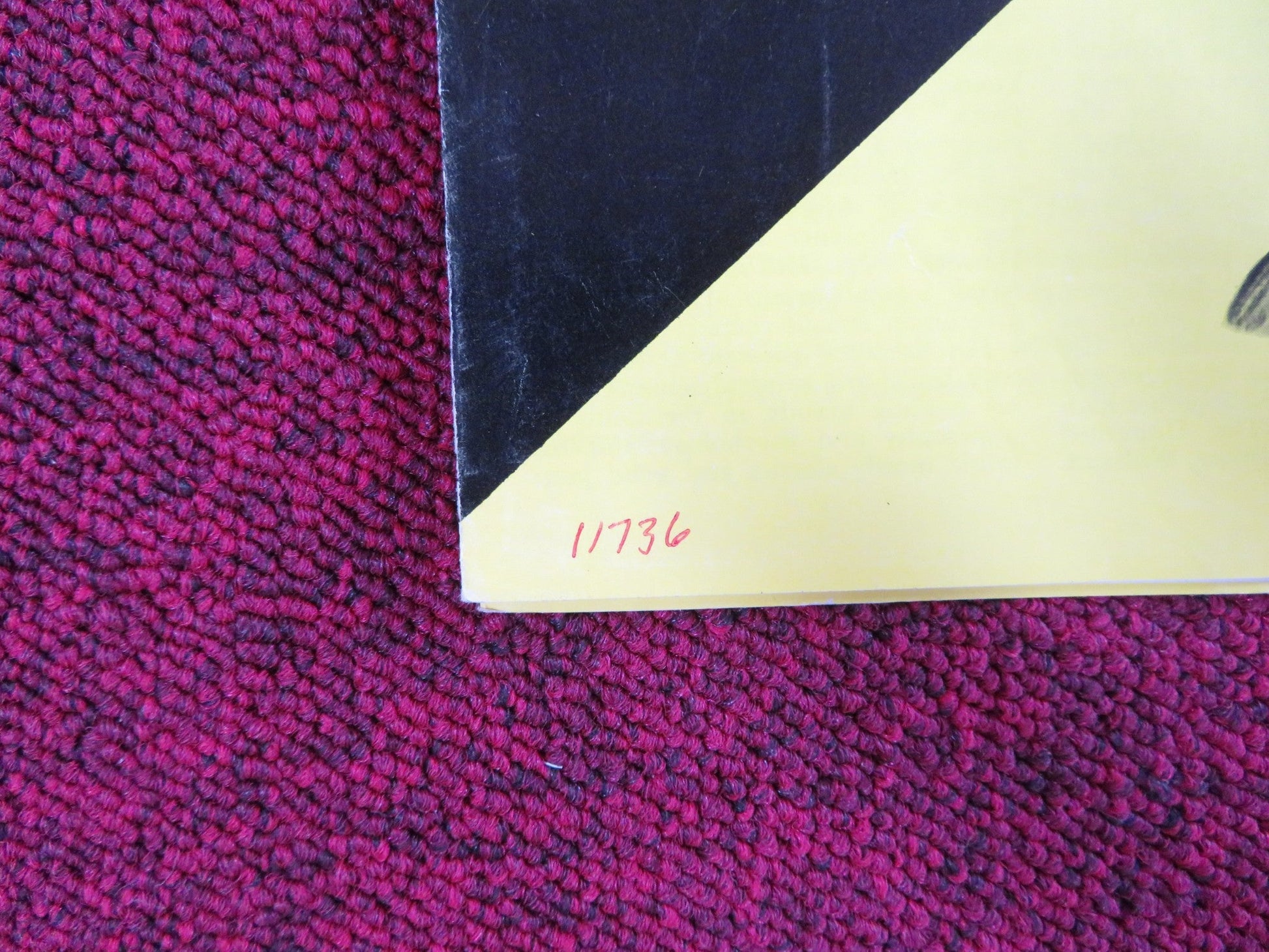 THE EVIL EYE UNCUT PRESS BOOK FOLDED JOHN SAXON LETICIA ROMAN 1964 Rendezvous Cinema Movie posters