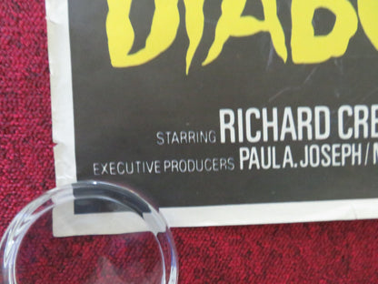 THE EVIL SPANISH POSTER ROLLED RICHARD CRENNA JOANNA PETTET 1984 Movie posters