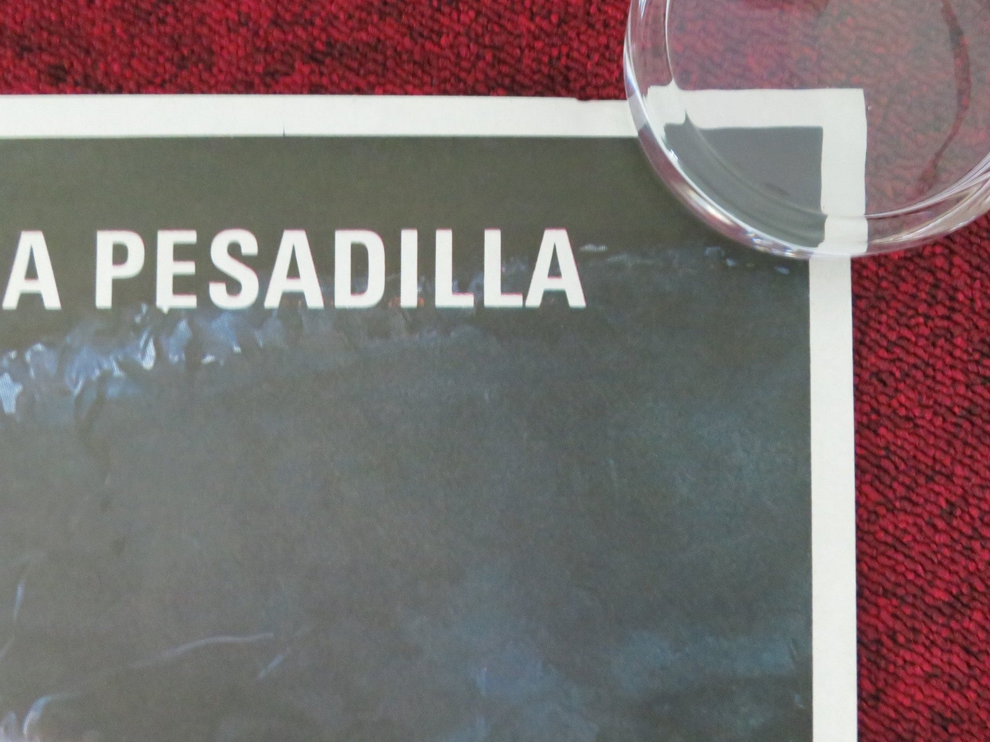 THE EVIL SPANISH POSTER ROLLED RICHARD CRENNA JOANNA PETTET 1984 Movie posters