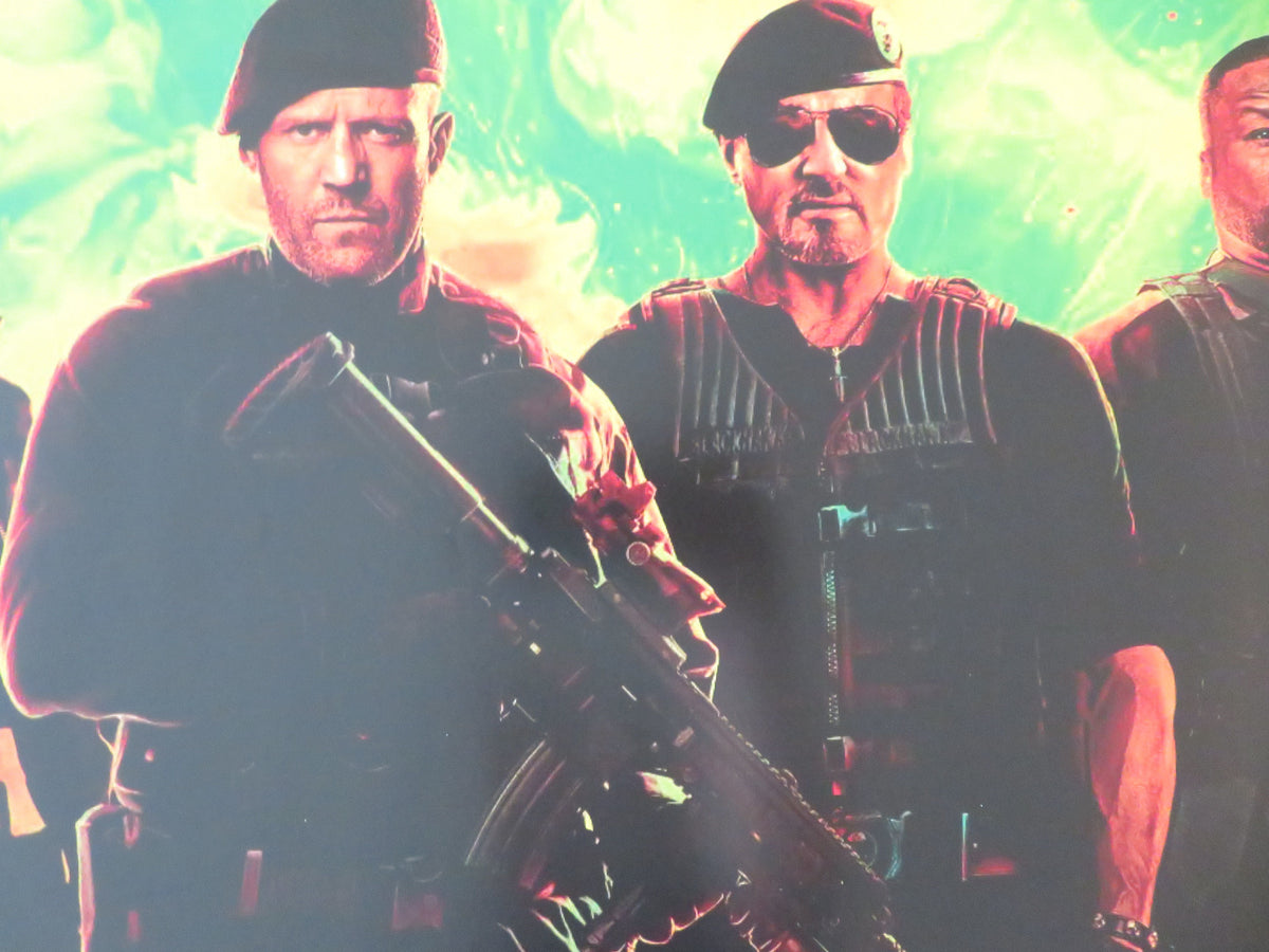 The Expendables 4 UK Quad Rolled Poster Sylvester Stallone Jason Statham 2023 Movie posters