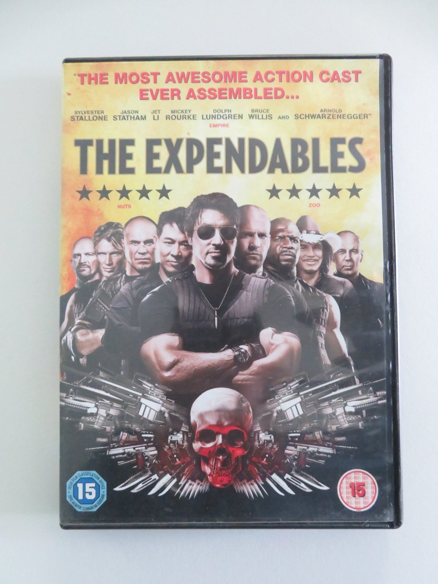 The Expendables (DVD) Sylvester Stallone Jason Statham 2010 Region 2 Movie posters