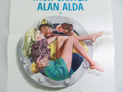 THE EXTRAORDINARY SEAMAN ITALIAN LOCANDINA POSTER DAVID NIVEN FAYE DUNAWAY 1969 Movie posters