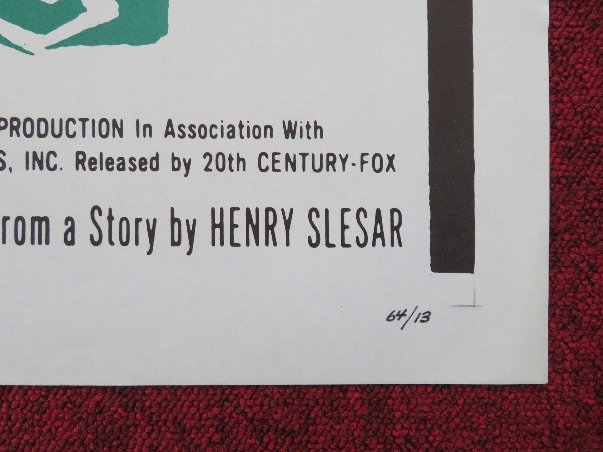 THE EYES OF ANNIE JONES FOLDED US ONE SHEET POSTER RICHARD CONTE ANNIS 1963 Movie posters