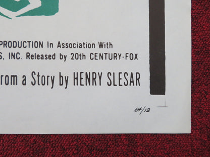 THE EYES OF ANNIE JONES FOLDED US ONE SHEET POSTER RICHARD CONTE ANNIS 1963 Movie posters