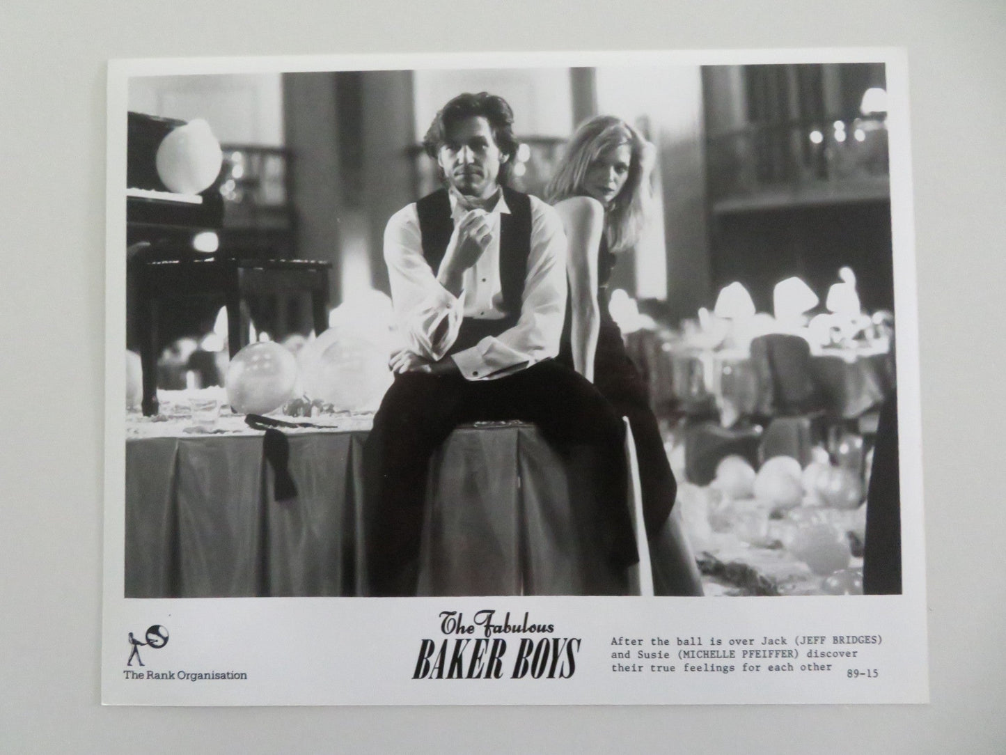 THE FABULOUS BAKER BOYS MOVIE STILL PHOTO LOT OF 10 MICHELLE PFEIFFER 1989 Movie posters
