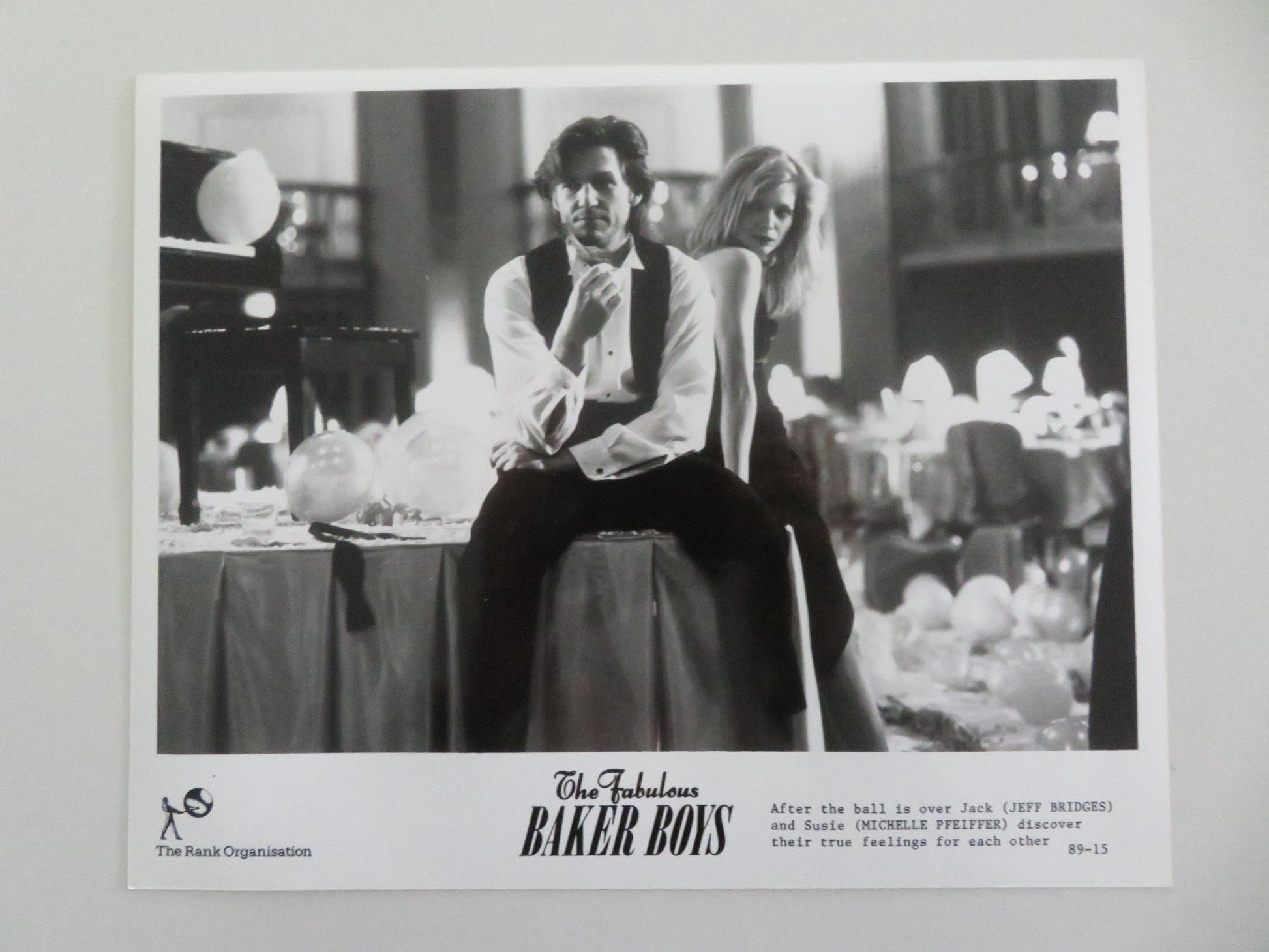 THE FABULOUS BAKER BOYS MOVIE STILL PHOTO LOT OF 10 MICHELLE PFEIFFER 1989 Movie posters
