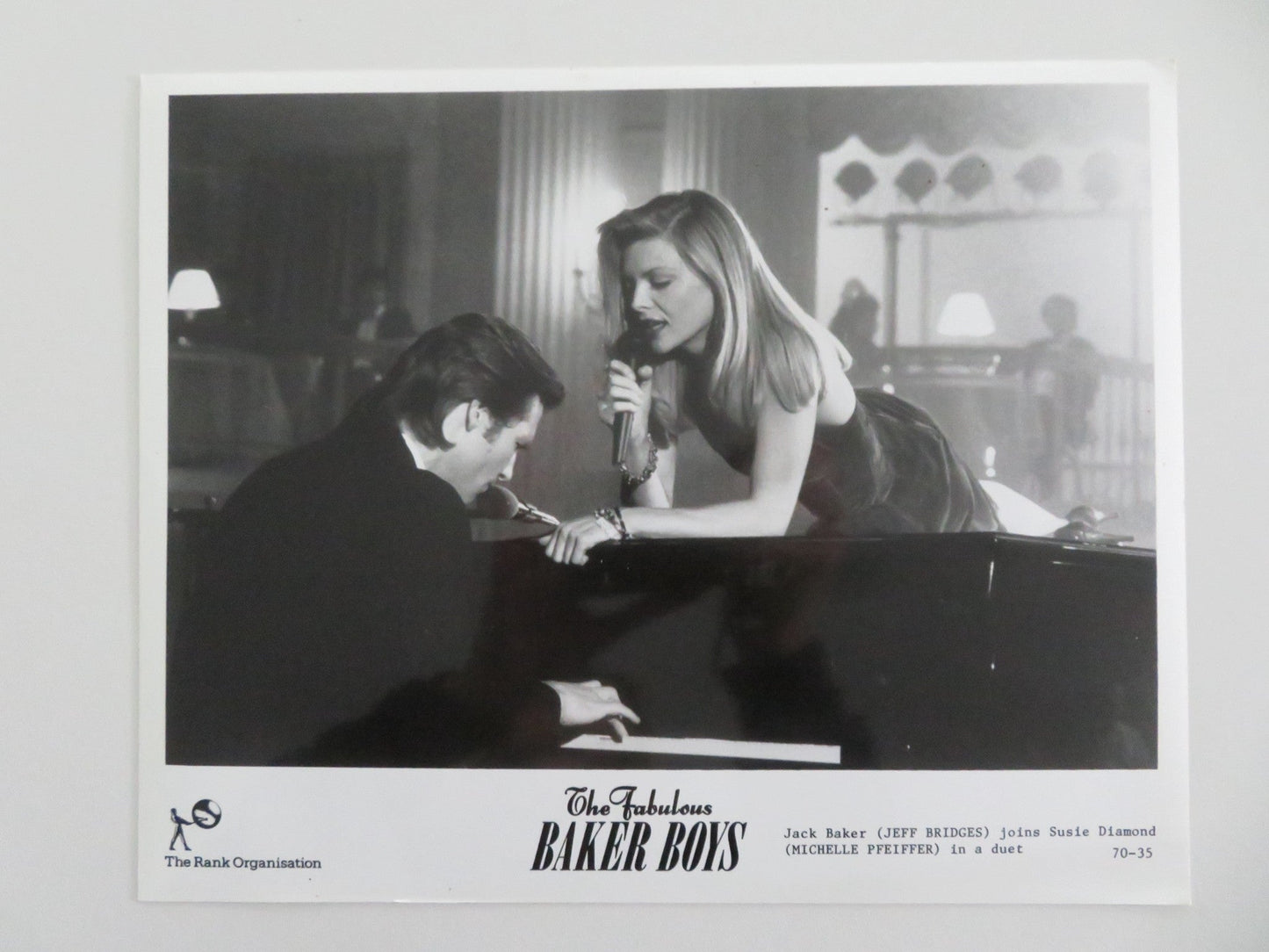 THE FABULOUS BAKER BOYS MOVIE STILL PHOTO LOT OF 10 MICHELLE PFEIFFER 1989 Movie posters
