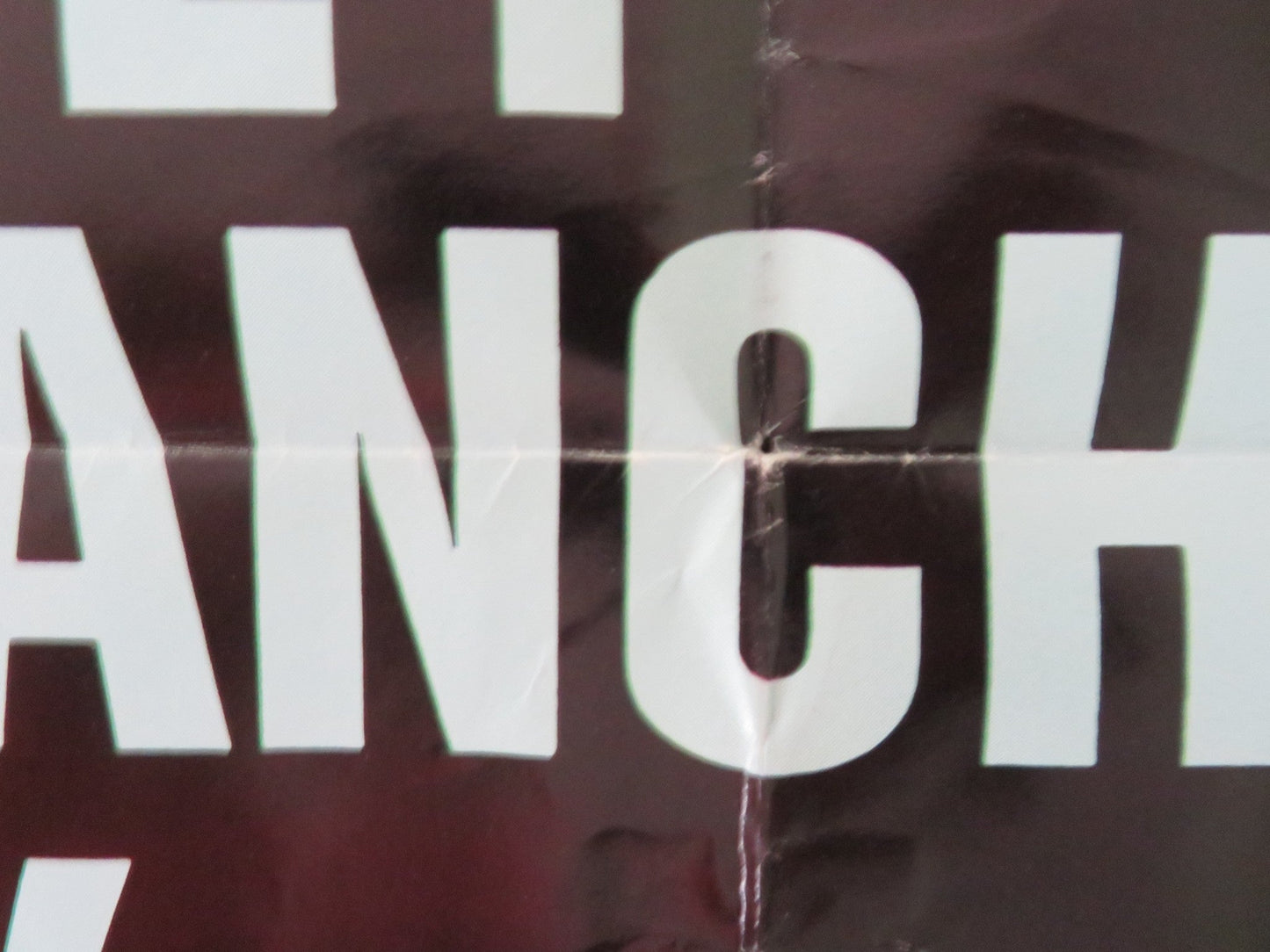 THE FACE OF FU MANCHU FOLDED US ONE SHEET POSTER CHRISTOPHER LEE N. GREEN 1965 Movie posters