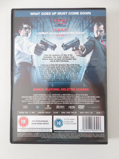 The Fall of the Krays - B (DVD) Phil Dunster Anita Dobson 2016 Region 2 Movie posters