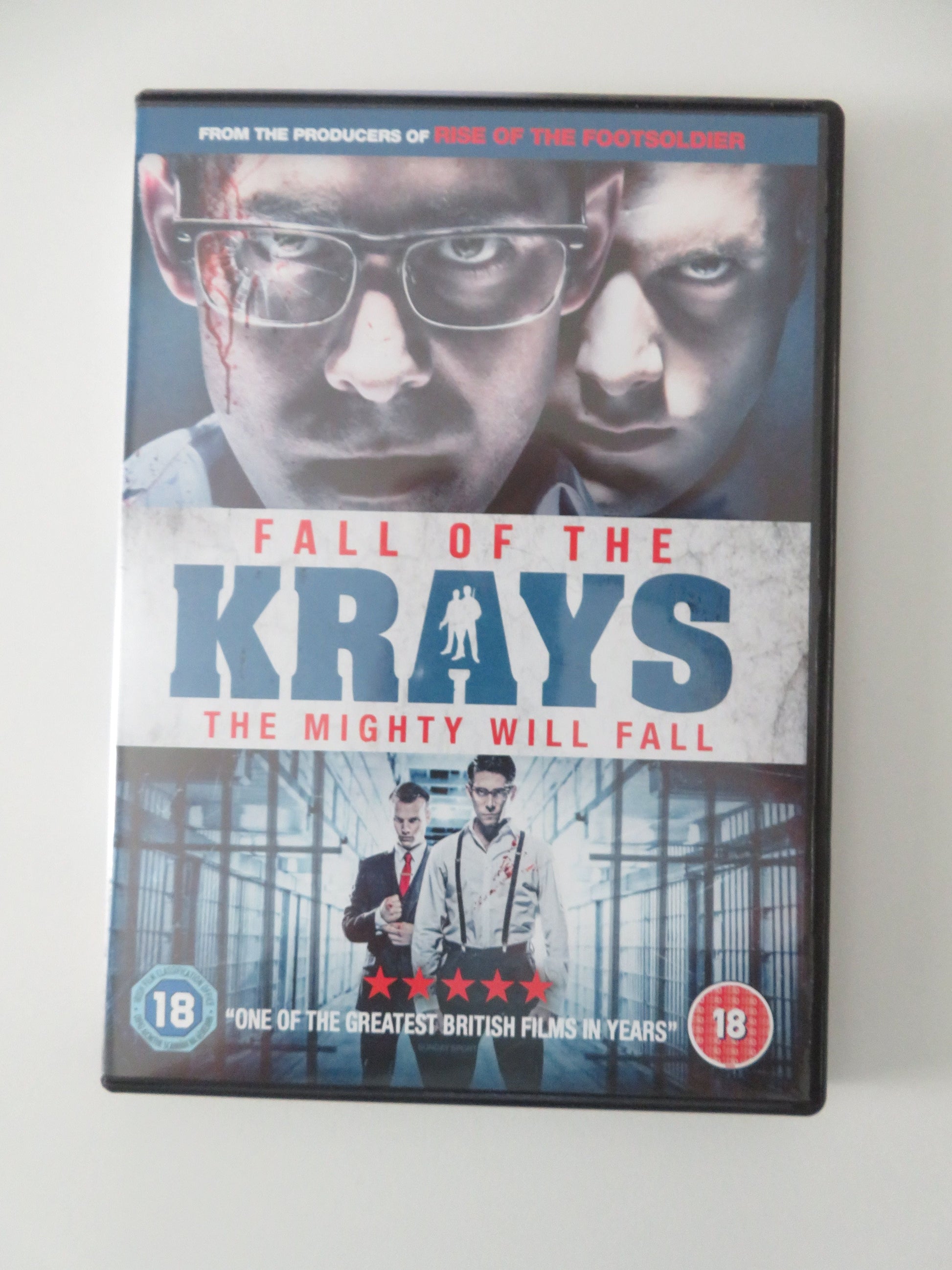 The Fall of the Krays - B (DVD) Phil Dunster Anita Dobson 2016 Region 2 Movie posters