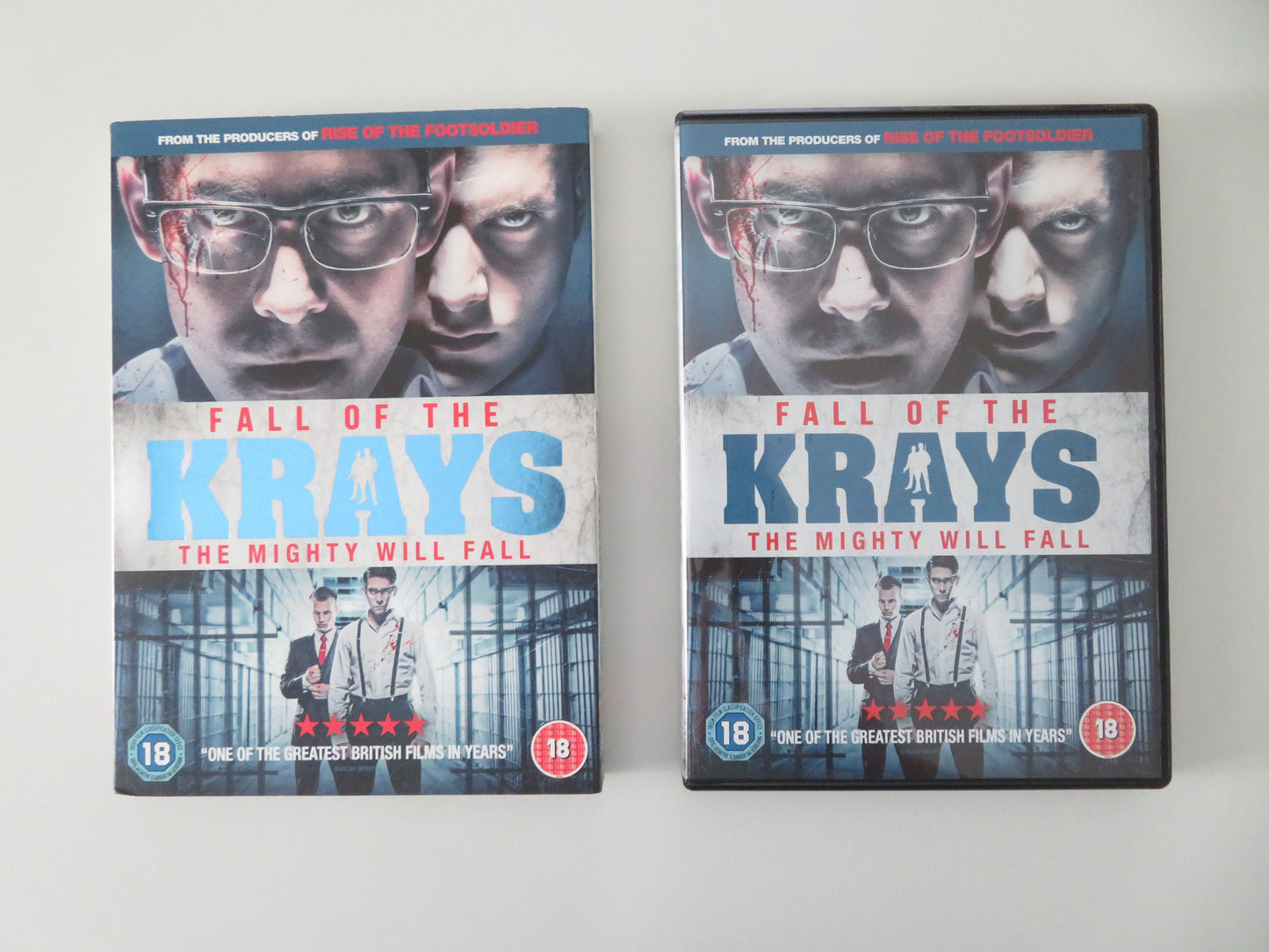 The Fall of the Krays - B (DVD) Phil Dunster Anita Dobson 2016 Region 2 Movie posters