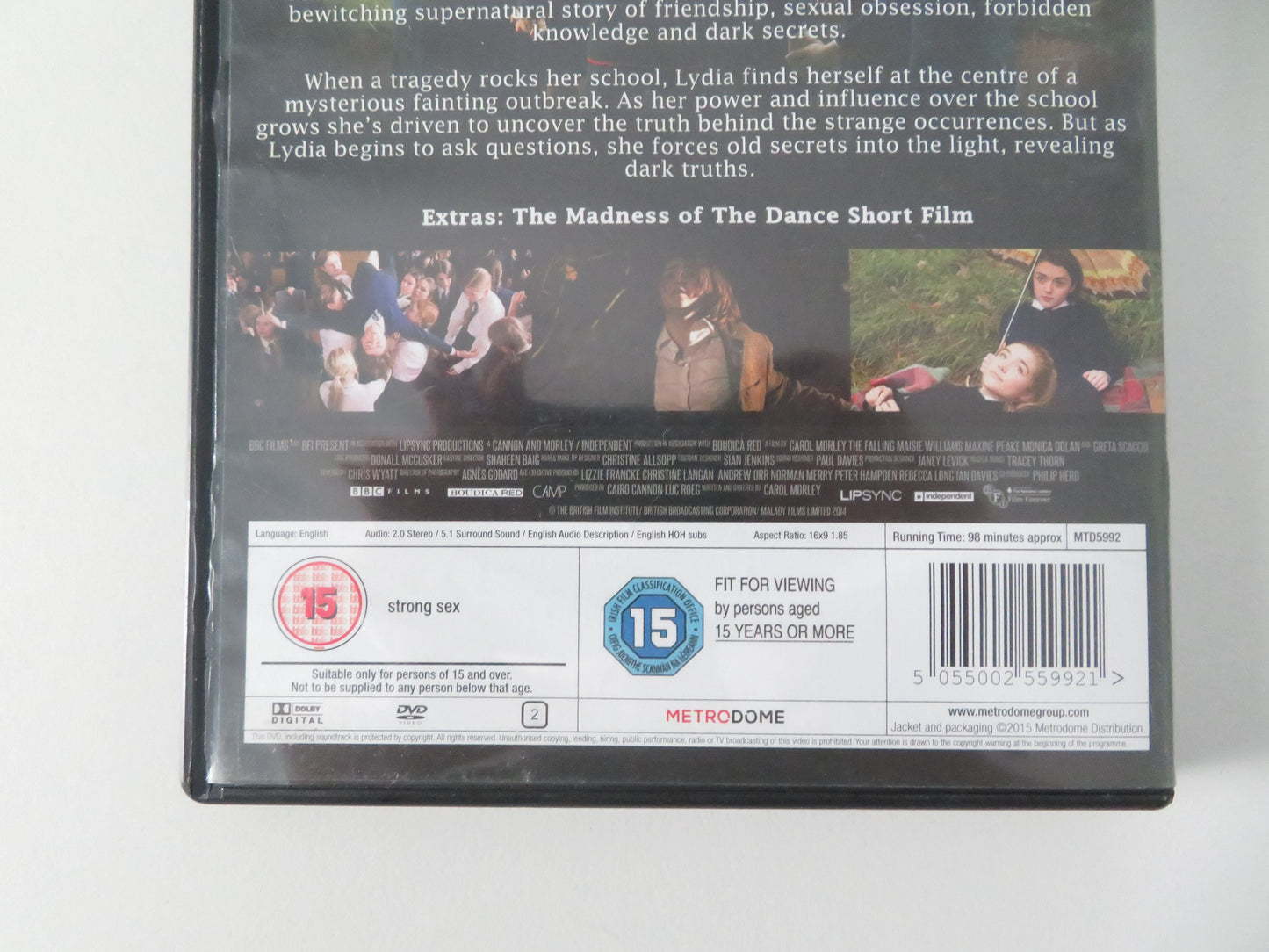 The Falling (DVD) Maisie Williams Florence Pugh Maxine Peake 2014 Region 2 Movie posters
