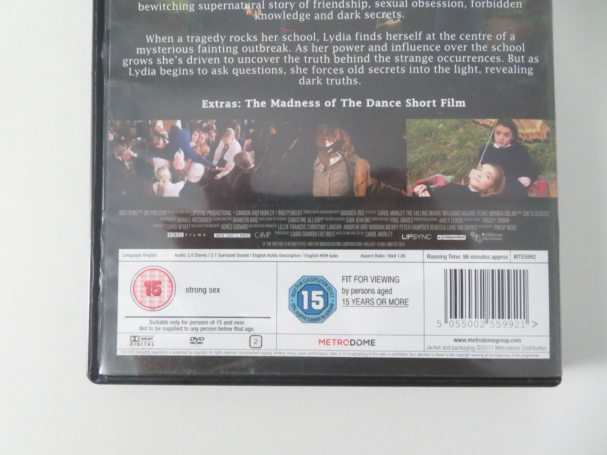 The Falling (DVD) Maisie Williams Florence Pugh Maxine Peake 2014 Region 2 Movie posters