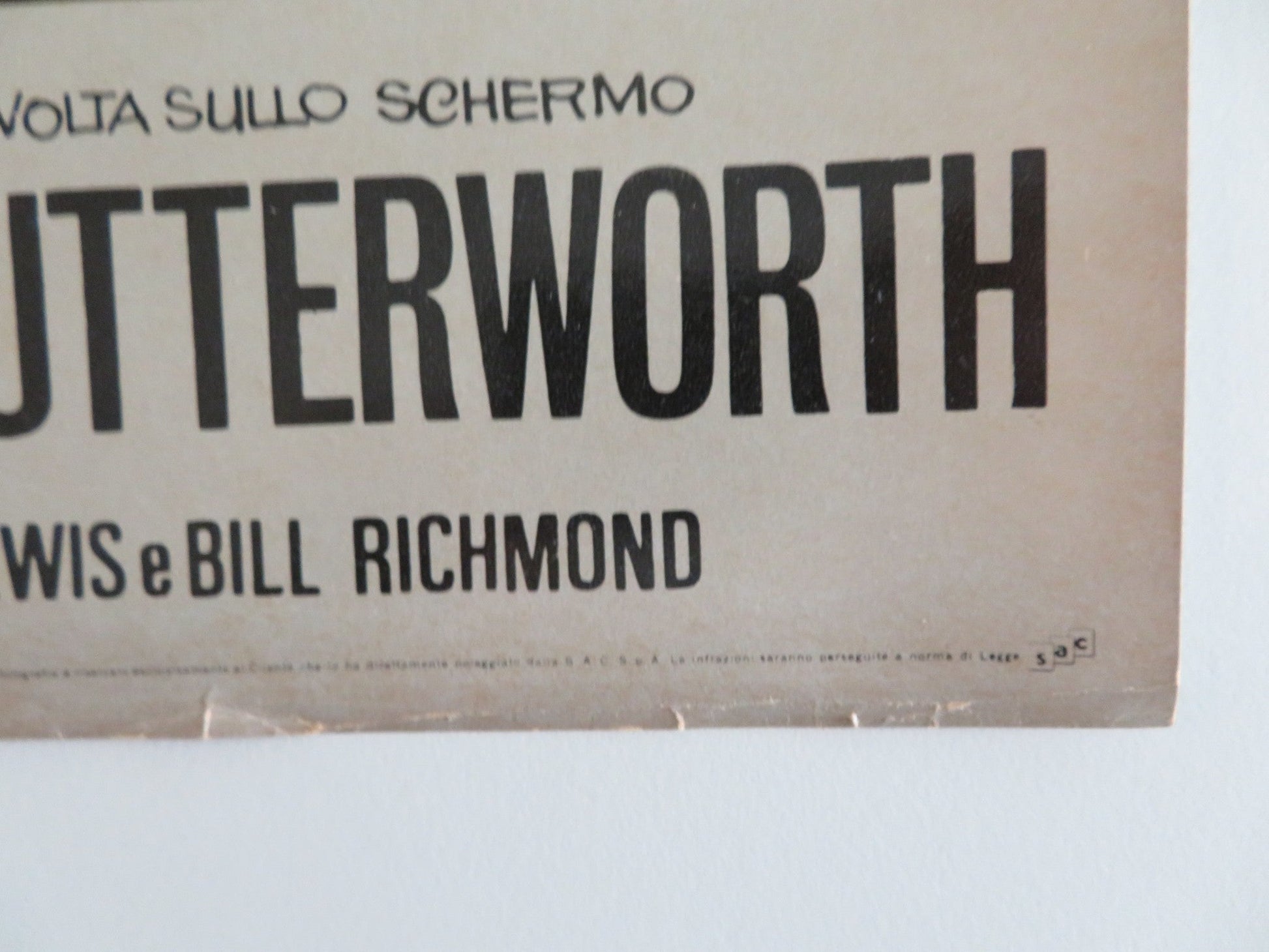 THE FAMILY JEWELS - E ITALIAN FOTOBUSTA POSTER JERRY LEWIS SEBASTIAN CABOT 1965 Rendezvous Cinema Movie posters