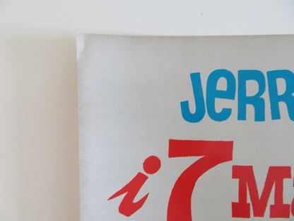 THE FAMILY JEWELS - F ITALIAN FOTOBUSTA POSTER JERRY LEWIS SEBASTIAN CABOT 1965 Rendezvous Cinema Movie posters