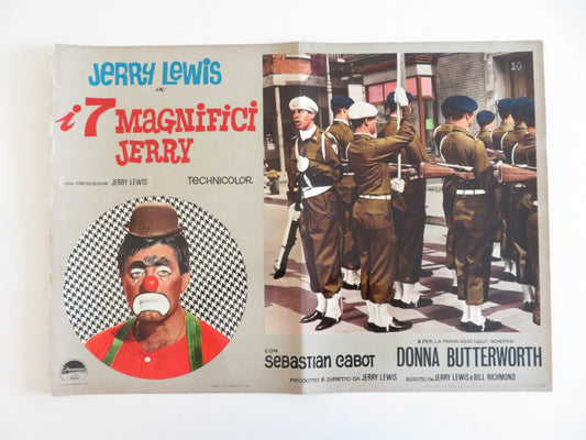 THE FAMILY JEWELS - G ITALIAN FOTOBUSTA POSTER JERRY LEWIS SEBASTIAN CABOT 1965 Rendezvous Cinema Movie posters