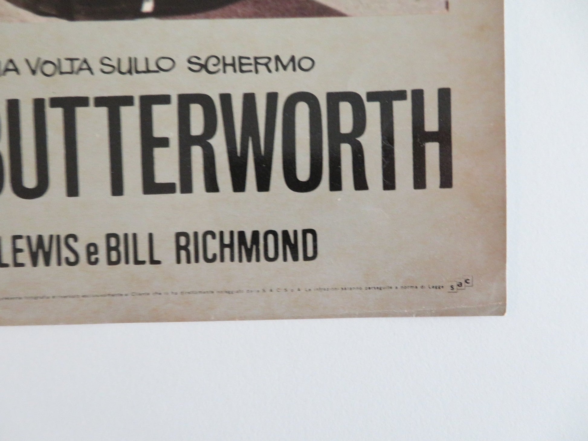 THE FAMILY JEWELS - G ITALIAN FOTOBUSTA POSTER JERRY LEWIS SEBASTIAN CABOT 1965 Rendezvous Cinema Movie posters