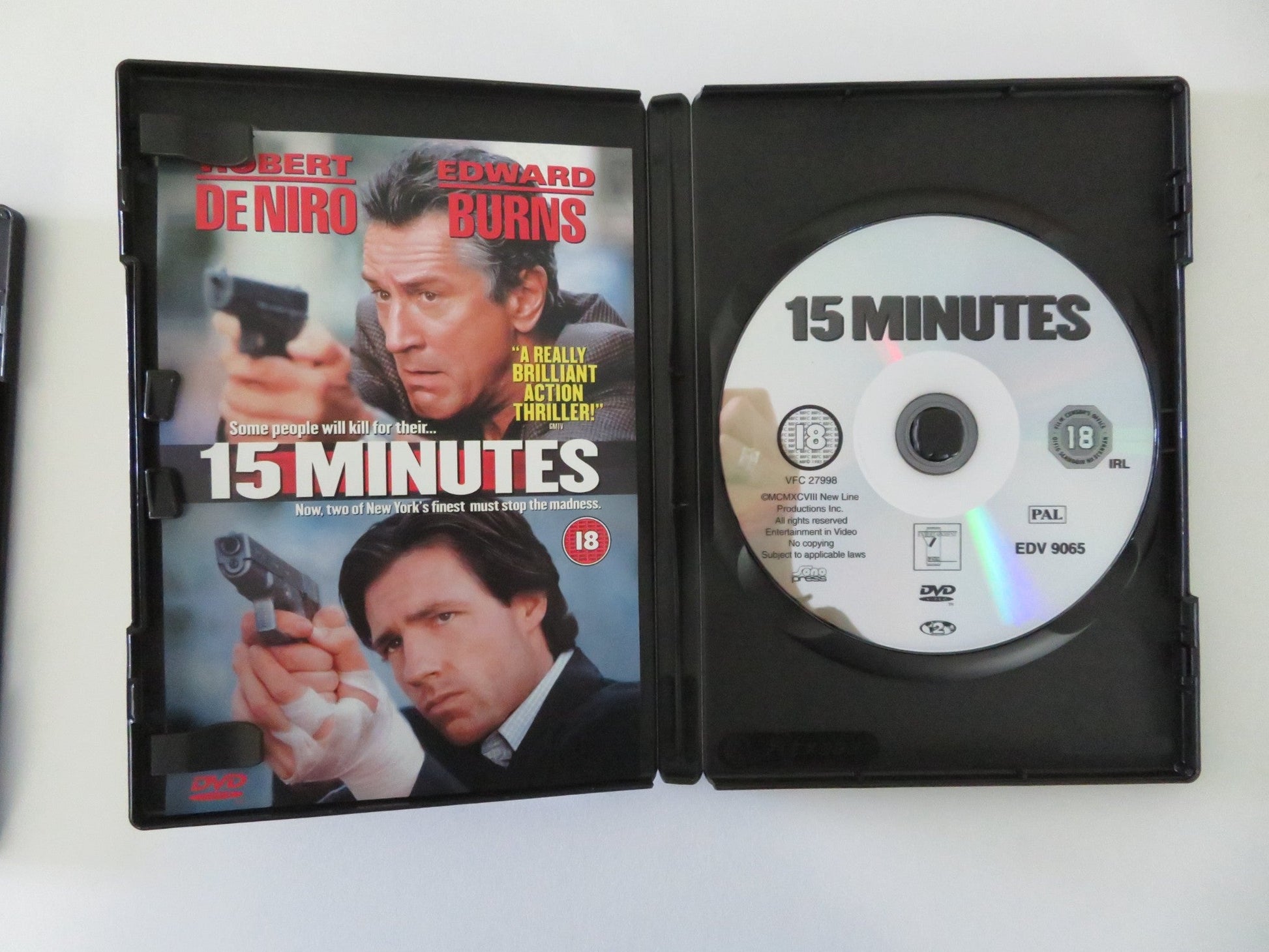 The Fan, About Schmidt and 15 Minutes - Mega Triple (DVD BoxSet) Region 2 Movie posters