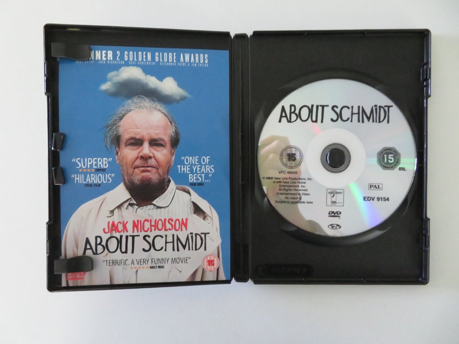 The Fan, About Schmidt and 15 Minutes - Mega Triple (DVD BoxSet) Region 2 Movie posters