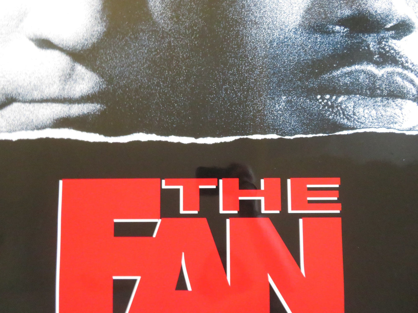 THE FAN - B US ONE SHEET ROLLED POSTER ROBERT DE NIRO WESLEY SNIPES 1996 Rendezvous Cinema Movie posters