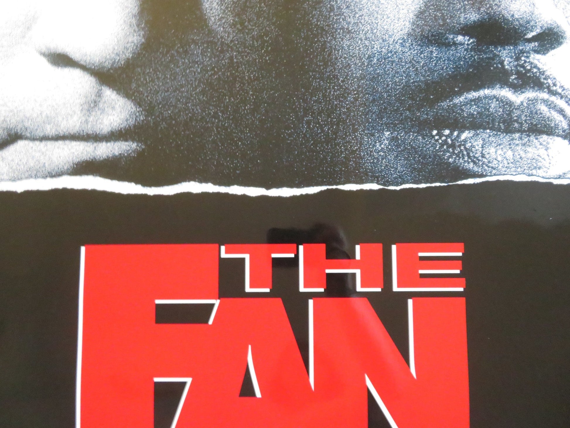 THE FAN - B US ONE SHEET ROLLED POSTER ROBERT DE NIRO WESLEY SNIPES 1996 Rendezvous Cinema Movie posters