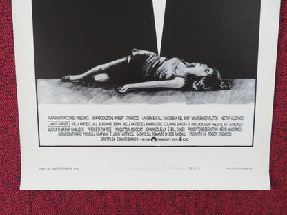 THE FAN ITALIAN LOCANDINA POSTER LAUREN BACALL JAMES GARNER 1981 Rendezvous Cinema Movie posters