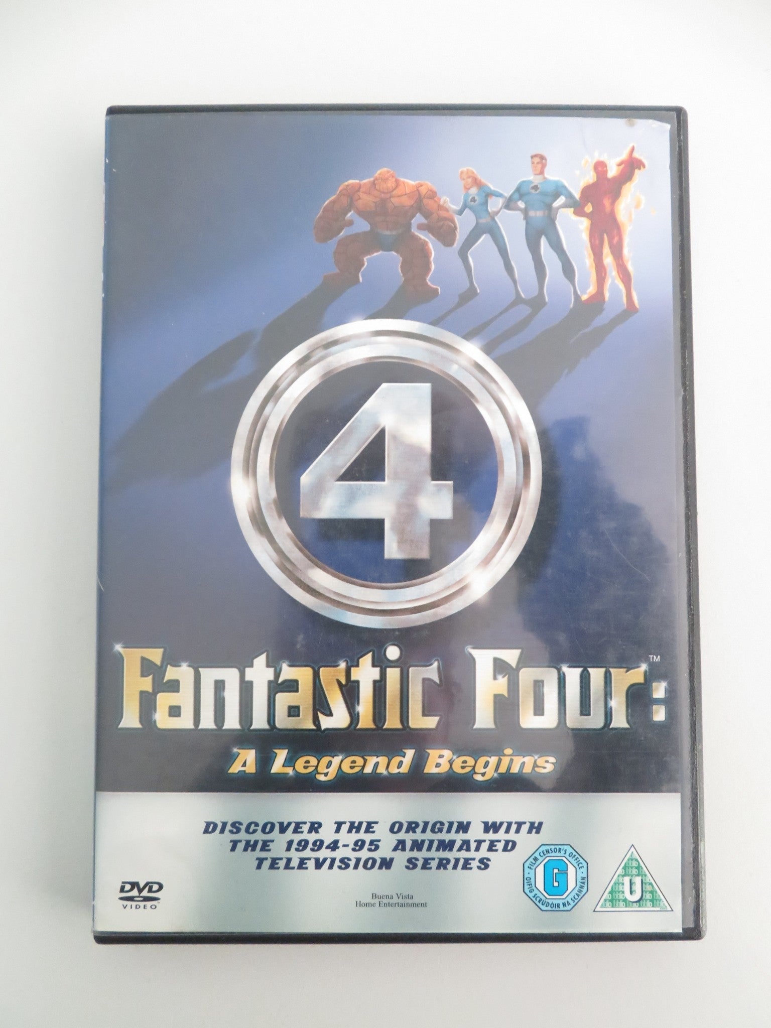 The Fantastic Four: A Legend Begins (DVD) Marvel Lori Alan 1994 Region 2 Movie posters
