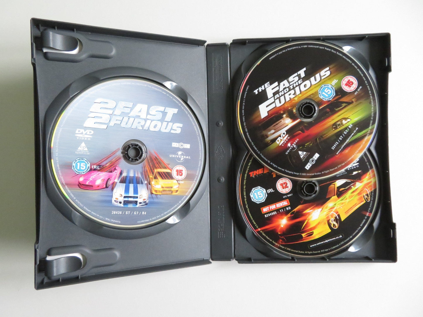 THE FAST AND THE FURIOUS ULTIMATE COLLECTION (DVD BOXSET) WALKER 2001 REGION 2 Movie posters