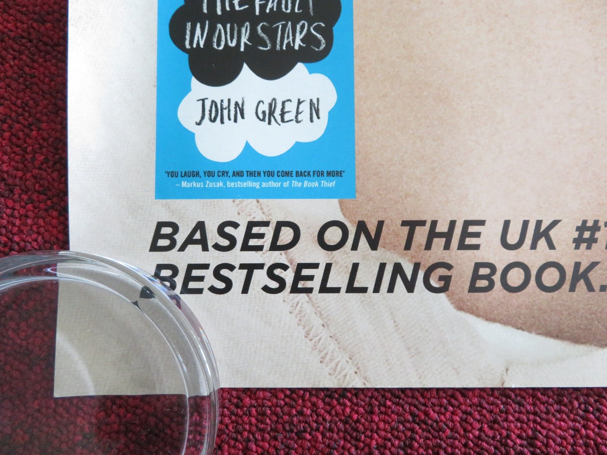 THE FAULT IN OUR STARS UK QUAD ROLLED POSTER SHAILENE WOODLEY ANSEL ELGORT 2014 Rendezvous Cinema Movie posters