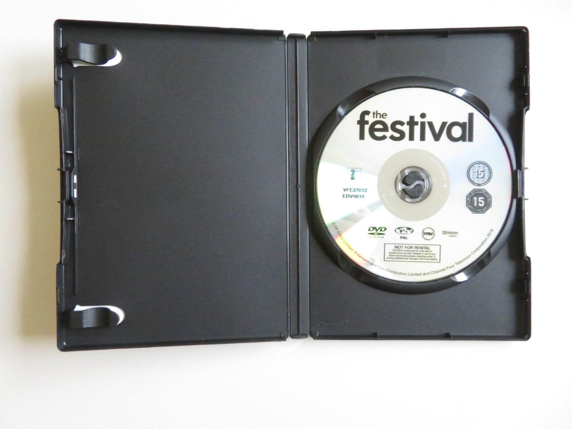 THE FESTIVAL (DVD) JOE THOMAS HANNAH TOINTON 2018 REGION 2 Movie posters