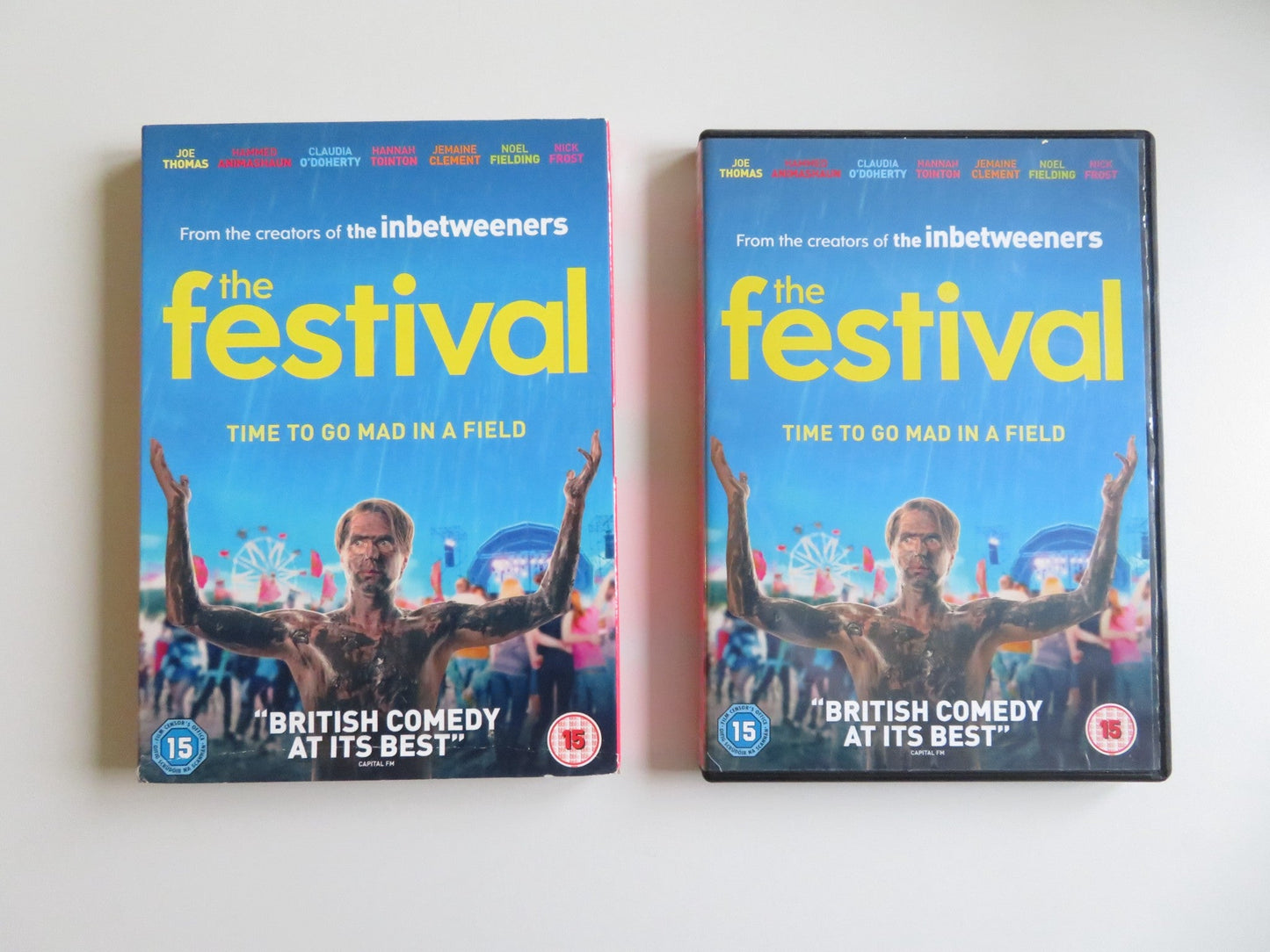 THE FESTIVAL (DVD) JOE THOMAS HANNAH TOINTON 2018 REGION 2 Movie posters