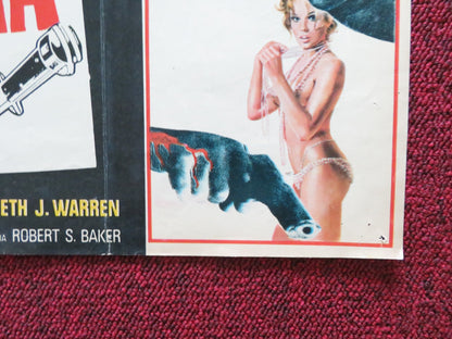 THE FICTION - MAKERS - C ITALIAN FOTOBUSTA POSTER ROGER MOORE SYLVIA SYMS 1973 Rendezvous Cinema Movie posters