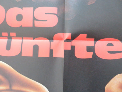 THE FIFTH COMMANDMENT GERMAN A1 POSTER FOLDED HELMUT BERGER PETER HOOTEN 1978 Rendezvous Cinema Movie posters